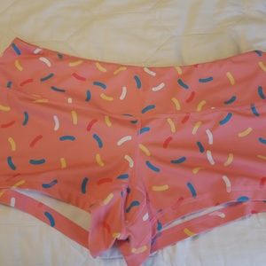 Feed Me Fight Me Donut shorts